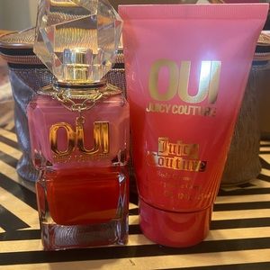 Juicy oui with body lotion